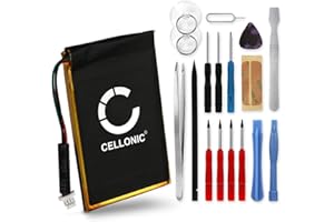 CELLONIC® Pack Batterie 361-00019-12 1250mAh et Outils Compatible avec Garmin Edge 605 / Edge 705 - kit Remplacement navigateur GPS Navigation Portable
