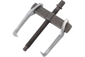 YOSOO HEALTH GEAR 2 Jaw Bearing Gear Puller, 2 Arm Puller Bearing Removal Pulley Tool, 2 Leg Puller Bearing Gear Adjustable Removal Tool Professional and Flexible for Auto & Machine Repair (4 Inches)