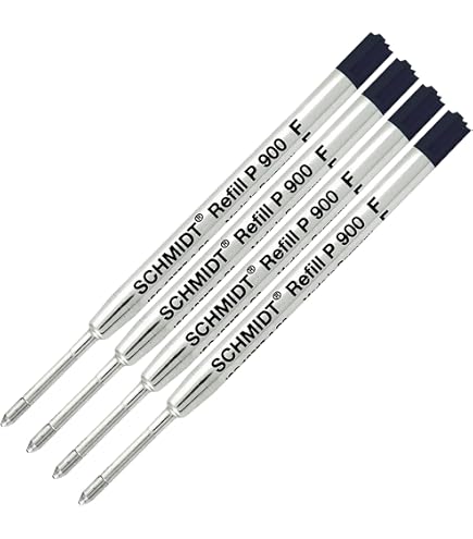Schmidt P900 Parker Style Ballpoint Pen Refill in Blue by Monteverde - Medium
