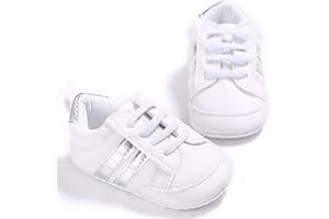 Geagodelia Neonato Scarpine Primi Passi Sneaker Bambini Bambina Scarpe Antiscivolo 0-18 Mesi