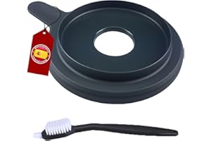 DROCODO Tapa Compatible con Thermomix Tm5 / Tm6 - Incluye Junta de Silicona para un Sellado Adecuado + Cepillo Especial para una Limpieza Impecable - tapadera fabricación de vanguardia