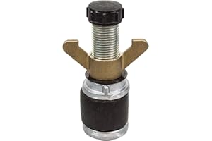 SCAPP EQUIPMENT SCAPP Verstellbarer Rohrstopfen ALU 1,5“ für Rohr-Innen-Ø 42 – 48 mm, mit 1/2“ Hohlgewinde (weitere Größen verfügbar)