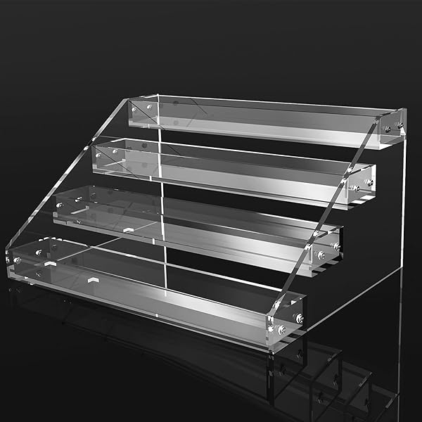 Support De Vernis à Ongles 6 Couches De Qualité Professionnelle Présentoir Acrylique Transparent