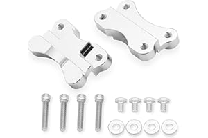 Mofun Front Fender Riser Relocator Spacer Compatible with 1986-2017 Harley Davidson Softail 21" Wheel Model