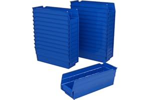 akro-mils 30120 30,5 cm da 10,2 cm da 10,2 cm in plastica trasparente nidificazione Bin box, 24-pack, 30120