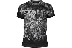PROBITY Metallica T-Shirt Stoned Justice Homme Noir