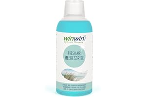winwinCLEAN® Raumluftdeo 'Meeresbrise' I Luftreinigungs-Konzentrat I Für Luftreiniger, AIR Purifier & Raumluftreiniger mit Wasserfilter I Entfernt Pollen, Staub, Tierhaare, Schimmel, etc I 0,5L