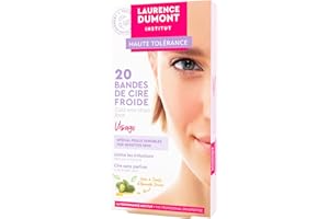 Laurence Dumont 20 bandes de cire froide Visage - Tous types de peaux : Peau lisse et douce
