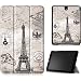 Produktbild KingSang Samsung Galaxy Tab S3 (2017) 9.7 Hülle Tab S3 SM-T820 Leder Tasche Schale Tab S3 SM-T825 Brieftasche Schutzhülle für Samsung Galaxy Tab S3 SM-T820/T825 (9.7 Zoll) 2017 Lederhülle mit Einschlaf / Aufwach Funktion