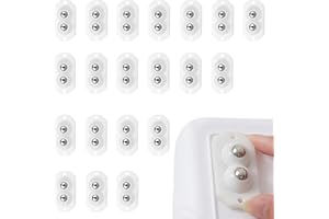 UMLIPOT 20 Stücke Kugelrollen für Möbel, Selbstklebendes Starkes Rollenrad, kleine Möbel Lenkrollen für möbel, Leise und Bewegliche kleine Räder Kugelrollen für Möbel,Möbelrolle