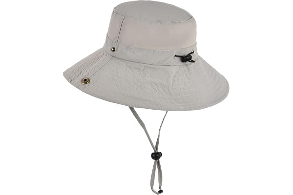 Exemaba Unisex Sun Hat for Kids Wide Brim