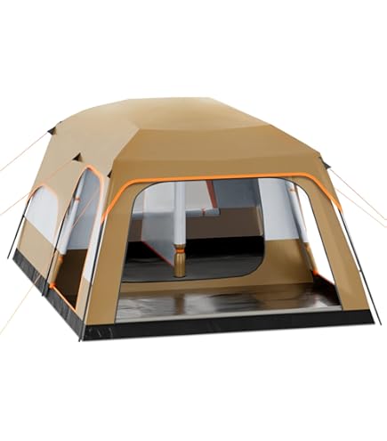 Tenda A Cupola Igloo Da Giardino Trasparente 2,9 X 1,7 M, Tenda Igloo Da Giardino Trasparente Per Ca. 2-4 Persone Con Finestre, Per Esterni, Campeggio, Cortile, Feste, Eventi All'Aperto | IT - Foto 10