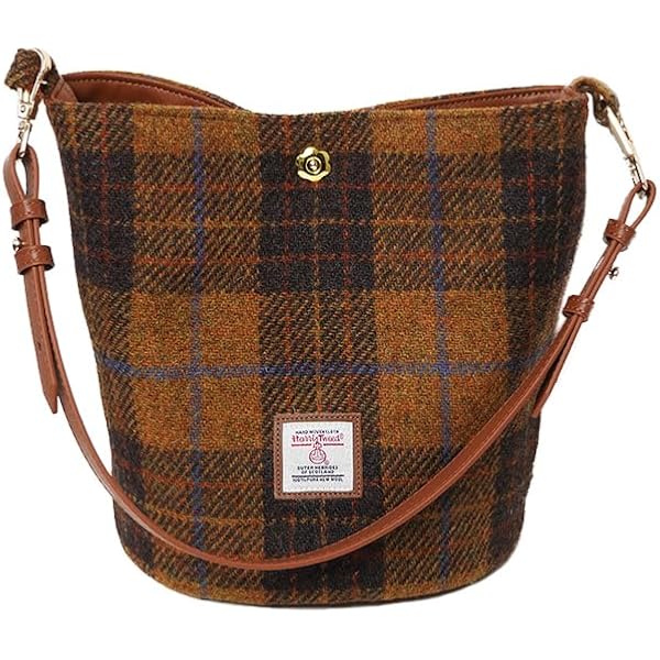 Sac De Nuit Harris Tweed – 100% Laine, Unisexe, Cadeau, Tartans Multiples