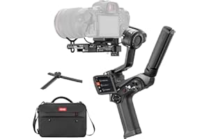 ZHIYUN Weebill 2 SE[Officiel] 3 Axes pour Reflex et caméra sans Miroir Canon/Sony/Panasonic/Nikon/Fujifilm DSLR Caméra (SE Package)