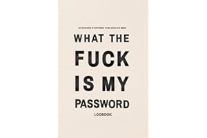 Stocking Stuffers For Adults Men: My Password Logbook For Internet Account - A Fun And Useful Gift For Forgetful Person