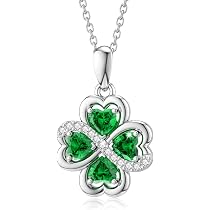 Pandora Ciondolo In Argento Sterling A Forma Di Trifoglio, Cuore E Ferro Di Cavallo Con Zirconia Cubica Trasparente Cristallo Verde Reale E Opale Bianco Creato In Laboratorio 792755c01