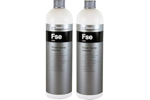 ATOTOP Koch Chemie - 2 flaconi di Fse, finitura spray per esterno, dettagli in plastica ad alta brillantezza, 1 l