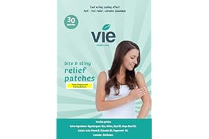 Vie Bite & Sting Relief Patches (30 Patches)
