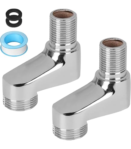 Raccord Excentré Laiton Pour Mitigeur Douche Mural - Adaptateur 3/4" à 1/2", Réglable 80-220 Mm
