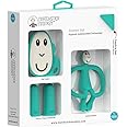 Matchstick Monkey, Starter Sets Baby Teething Toy, Stimulates and Massages Sore Gums, 3 Months Old+, Green