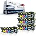 Produktbild 20x kompatible Tintenpatronen für Brother MFC-J6925DW LC12E-BK LC12E-C LC12E-M LC12E-Y Schwarz Cyan Magenta Yellow - Sparpack - Premium Pro Serie