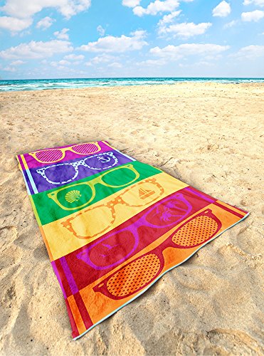 Strandtuch „Sunglasses“ 90×180 cm - 2