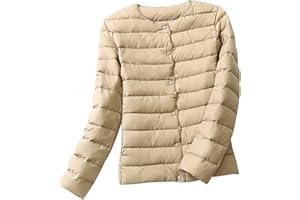 PEUIGNAO Plumifero Ultraligero Mujer Chaqueta Plumas Ligeros Mujer Plumífero Ligero Anorak Mujer Plumon Puffer Jacket Plumiferos Abrigo Pluma Mujer Plumones Abrigo Down Jacket Cazadora Plumas Mujer Plumíferos