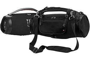 GROWALLETER Sac de voyage pour haut-parleur JBL Boombox 3, étui de transport compatible avec haut-parleur Boombox/Boombox 2/Boombox 3 (noir)