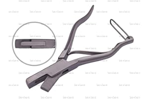 TOOLS N TOOLS UK 6" U-Shape Lamb & Sheep Ears NOTCHER Stainless Steel Double Command Livestock CE
