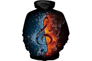 Ocean Plus Niño Manga Larga Galaxia Sudaderas con Capucha Vistoso Casual Sudaderas Suéter Camisa con Capucha para Niños