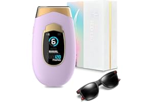Deedlite Lumina Lumisilk Depiladora Laser 2.0 Pro, Lumisilk Lumina Tecnología IPL, Detiene el Crecimiento del Vello, Proporcionando una Piel Suave con una Sensación Delicada e Indolora (Lila Claro)