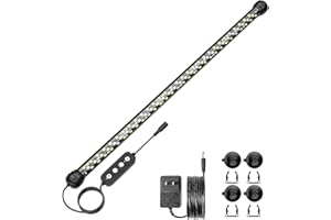 ‎SEAOURA SEAOURA Aquarium Led Beleuchtung mit Timer, Aquarium licht mit automatischer Ein-/Ausschaltung, Vollspektrum, 10 Helligkeitsstufen, für Aquarium