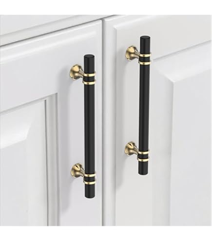 FURNIWARE 10 stuks kastgrepen, boorgatafstand 192 mm, meubelgreep, keukengrepen, ladegrepen, voor badkamerdeur, geborsteld satijn nikkel