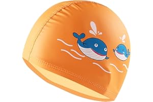 TODREMOU Cuffia Piscina Bambino Bambina Cuffie-Costume 3-10 anni PU