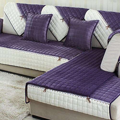 Plush fabric slip sofa cushions/ simple flannel modern sofa cushions-C 70x180cm(28x71inch)