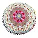Produktbild LIMITA Möbel Wohnaccessoires,Indische Mandala-Bodenkissen runde böhmische Kissen Kissen Cover Case Kissen (MehrfarbigD)