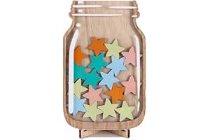 HMJMJC Reward Chart,Potty Training Reward Chart,Reward Jar for Children Motivate Good Behavior Reward Jar For Boys And Girls