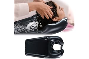 Auptiz Lavandino gonfiabile per capelli Lavabo per capelli gonfiabile doccia da comodino portatile con Lavandino portatil Adatto agli anziani, alle donne incinte, alle persone costrette a letto