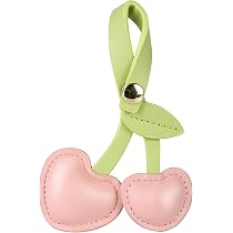 Taschenanhänger, 4 Süße Bären Charm Schlüsselanhänger, Leder