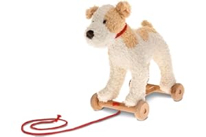 Egmont Toys Jeu de traînée en Bois et Peluche pour Chien Eliot, Filles à partir de 12 Mois, Multicolore (591022)
