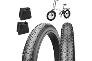 CHAOYANG 2 neumáticos 20 x 4.0 (100-406) + cámaras de neumáticos Big Daddy para Fat Bike E-Bike neumáticos de 20 pulgadas