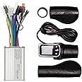 Kunray Electric Bicycle Controller with LCD Display Control Panel Brushless Controller Kit 24V 36V 48V 350W Motor Speed Controller for Electric Scooter E-Bike Controller Kit