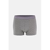 Dagi Desenli Pamuk Boxer 5210 Gri Erkek