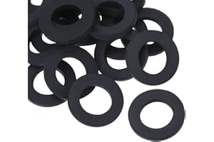 Hotop 20 Packung Garten Dusche Schlauch Unterlegscheiben Gummi Unterlegscheiben Dichtungen für Gartenschlauch und Brauseschlauch (3/4 Zoll)