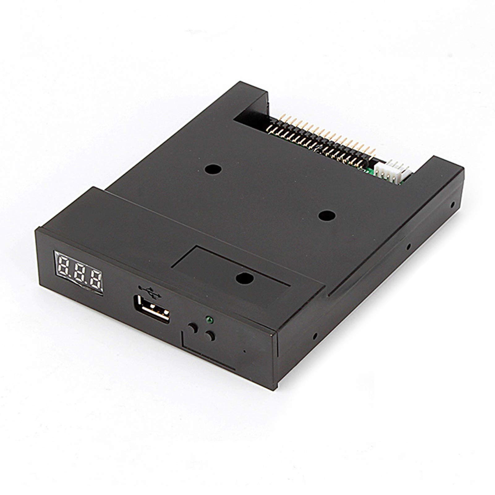 Disk Drive, 1.44MB Floppy Disk Reader 3.5" USB Emulator Driver USB Power, USB Floppy Drive for Musical Keyboad Industrial Control Equipment