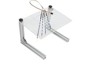 AYNEFY Staffa Telaio BDM ， Staffa Telaio BDM LED Argento Strumento di Programmazione ECU Multifunzione con 4 Pin Sonda per Veicolo