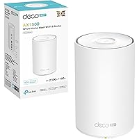 TP-Link AX1500 4G+ Wi-Fi 6 Router, 4G+ LTE CAT6 Coverage, Sim Card Slot, Upto 1500Mbps, add on for all Wi-Fi 7/6/5 Deco Mesh 