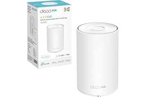 TP-Link Deco X10-4G(1-pack) AX1500Mbps Wi-Fi 6 4G Router with Sim Slot, LTE-Advanced Cat6 Mesh Wifi Router, Coverage up to 5600ft², Gaming&4K, Easy Setup, Voice Control via Alexa & Google Home