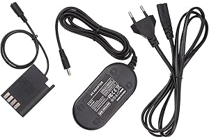 FOTGA AC adapter sieciowy DMW-AC8 + DMW-BLK22/DMW-DCC17 złącze DC kabel do kamery Panasonic LUMIX DC-S5 S5K GH6 GH5M2/GH5 II