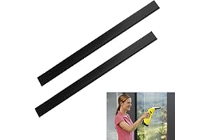 VIVIDRISE 2 Stück Gummilippe für Kärcher Fenstersauger 280mm, Abziehlippen Ersatzgummilippen Kompatibel mit Kärcher WV1 WV2 WV5 WV50 WV55 WV60 WV75 - Gummiklingen für Streifenfreie Fensterreinigung Ersatzteile
